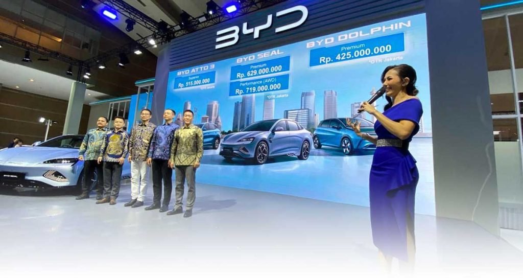 Daftar Harga Mobil BYD di Pameran IIMS 2024