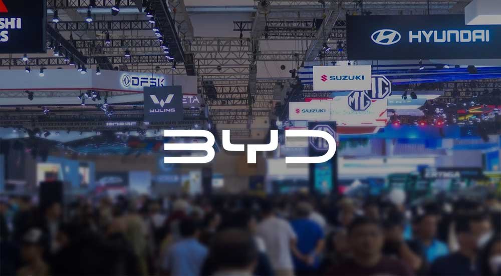 BYD Perkenalkan Mobil Listrik Baru di GIIAS 2024