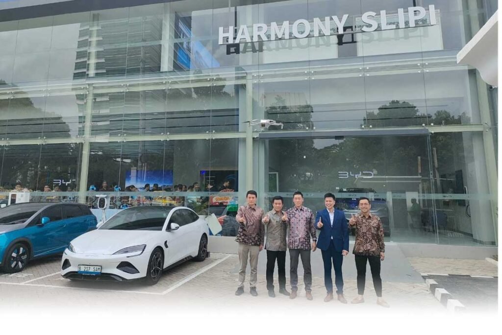 BYD Slipi Resmi Beroperasi di kawasan strategis Slipi Jakarta Barat