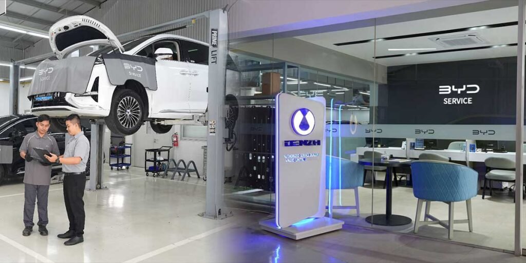 10 Pusat Servis DENZA Hadir di Dealer BYD Seluruh Indonesia