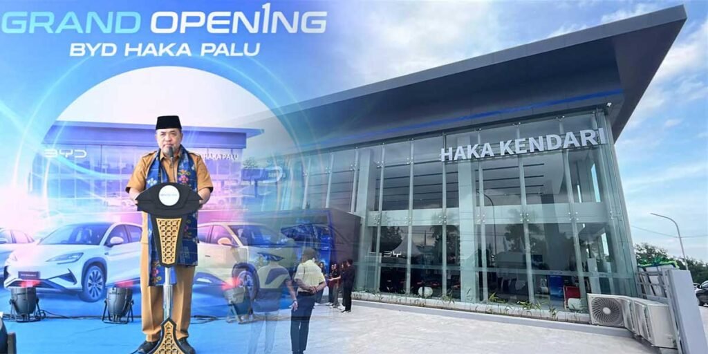 BYD Resmikan 3 Dealer Baru di Sulawesi