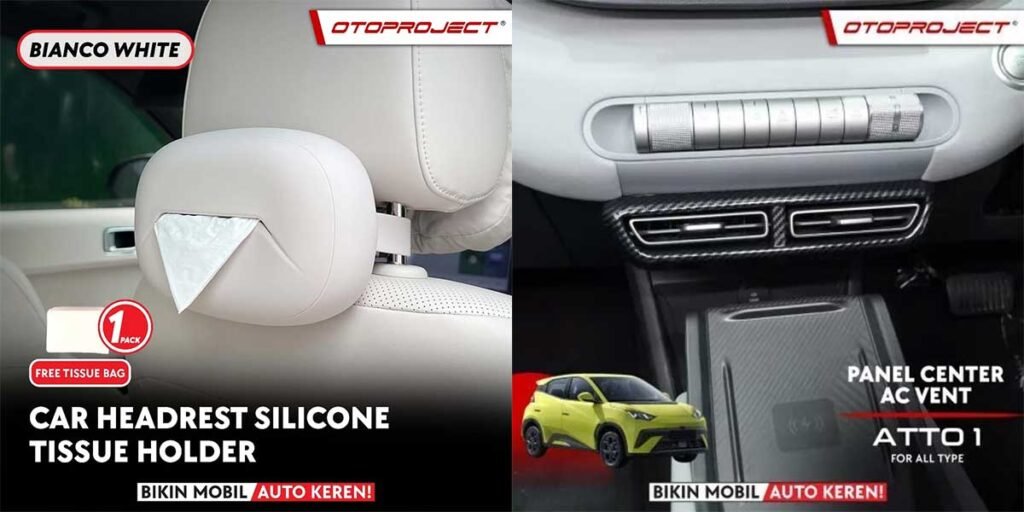 Aksesori BYD Atto 1 Bikin Mobil Mungil Ini Makin Ganteng