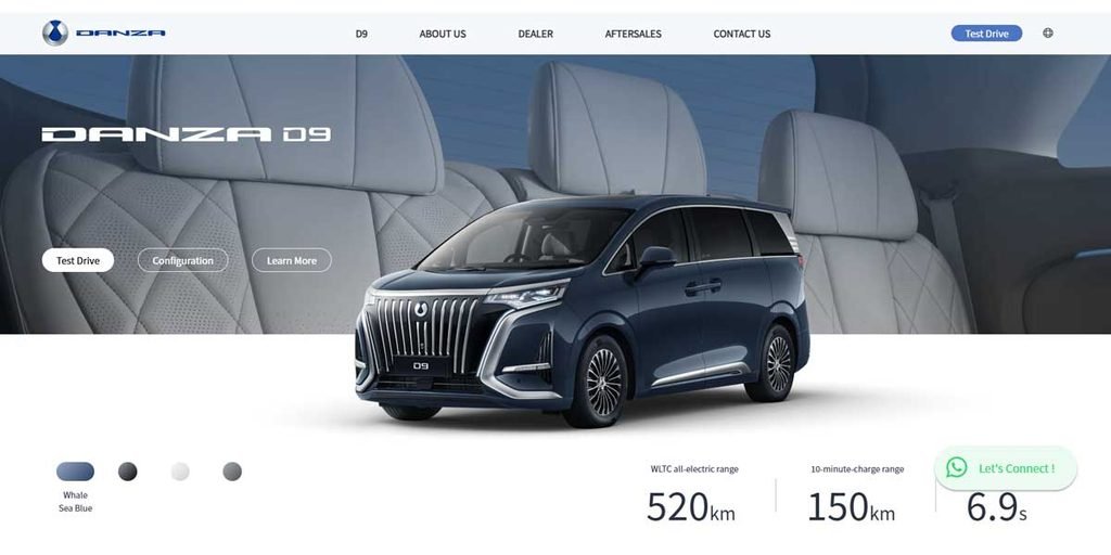 BYD Indonesia Resmi Ganti Nama Denza Menjadi Danza